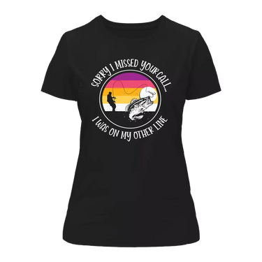 I Was On Another Line T-Shirt for Women